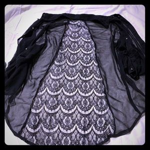 Cecico long sleeve or 3/4 shirt w/ Lace